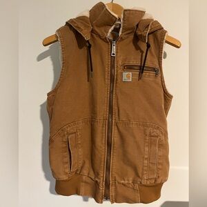 Like-new Carhartt Women Weathered Duck Wildwood Vest XSmall